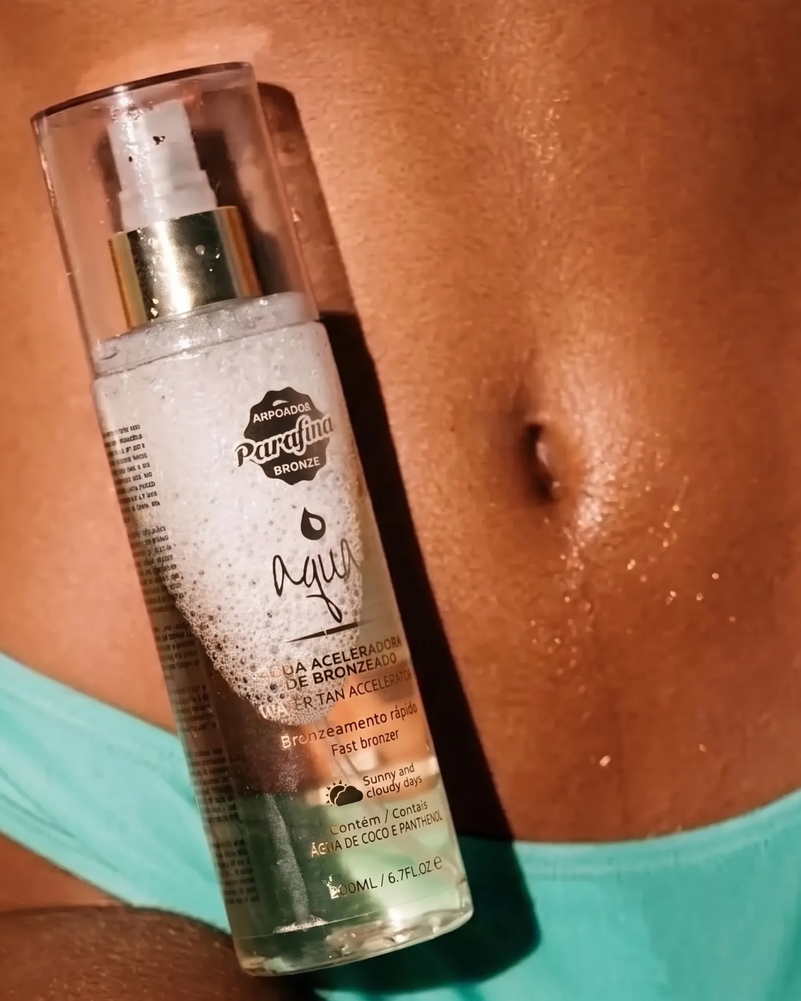 Parafina Aqua acelerador de bronzeamento, foto 2 de 3