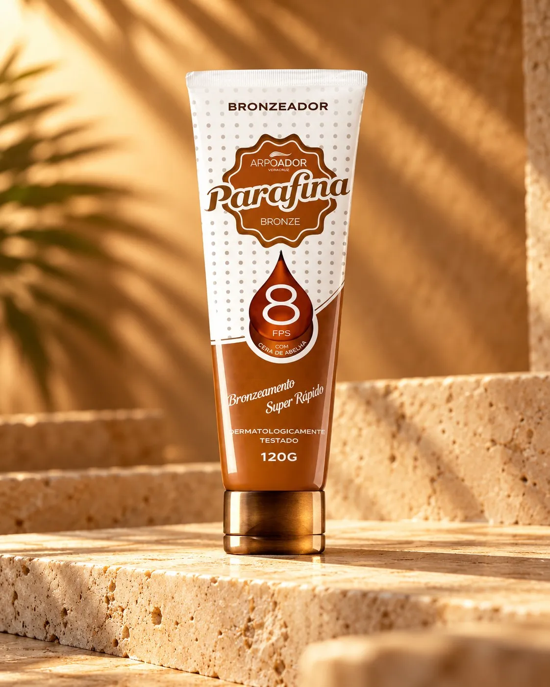 Parafina Bronze Bisnaga com FPS 8, foto 1 de 3