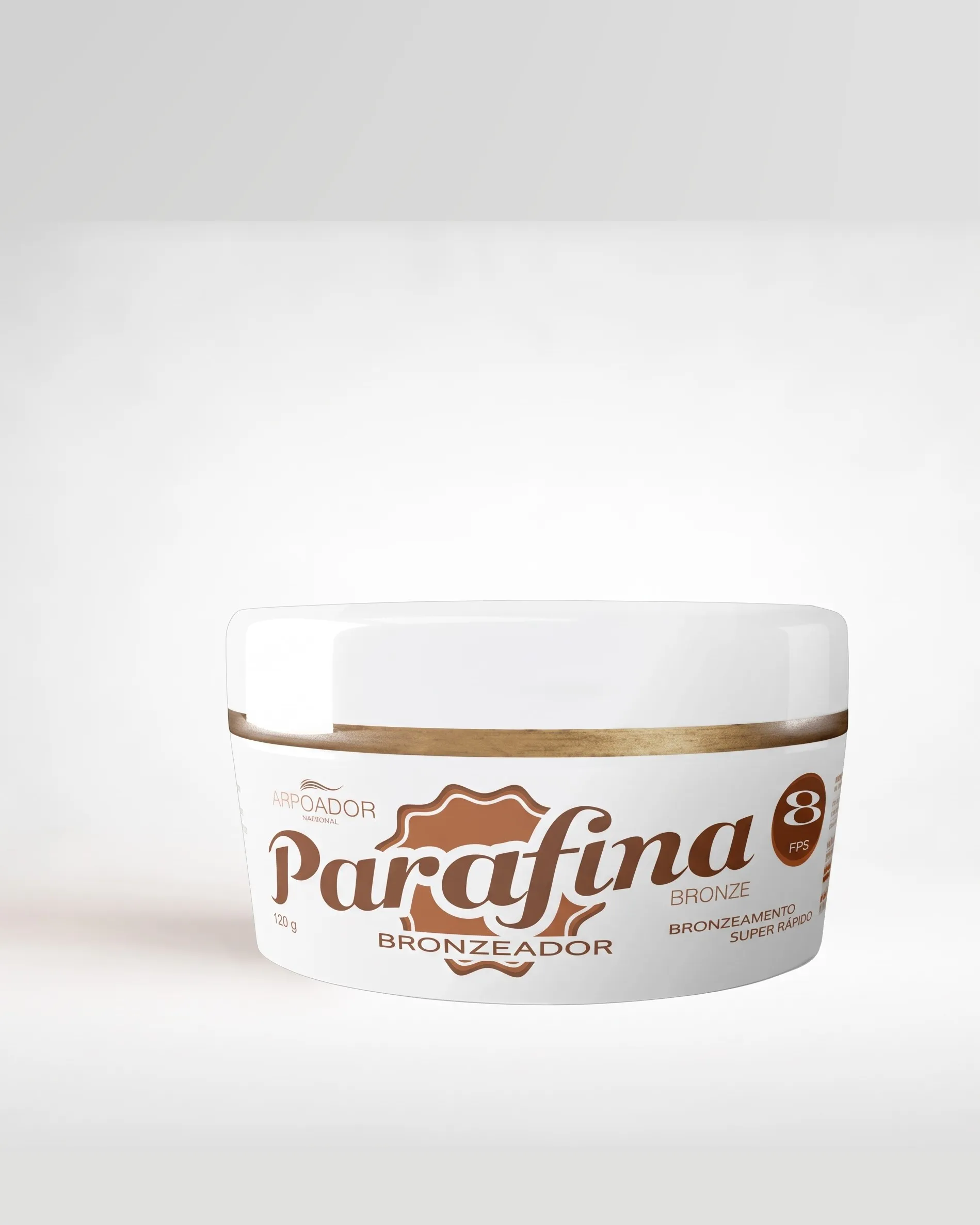 Parafina Bronze Pote com FPS 8, foto 3 de 3